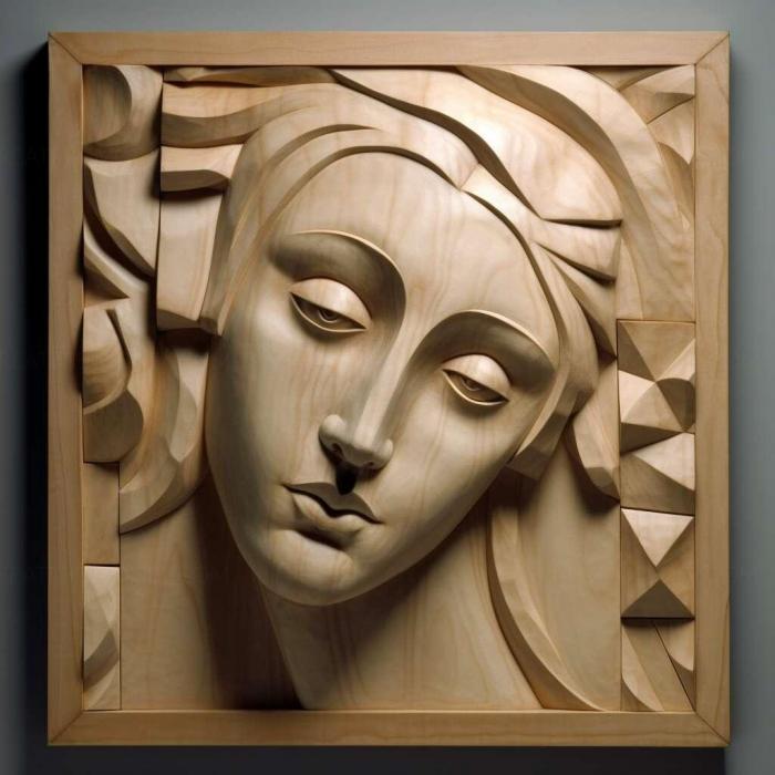 نموذج ثلاثي الأبعاد لآلة CNC 3D Art 